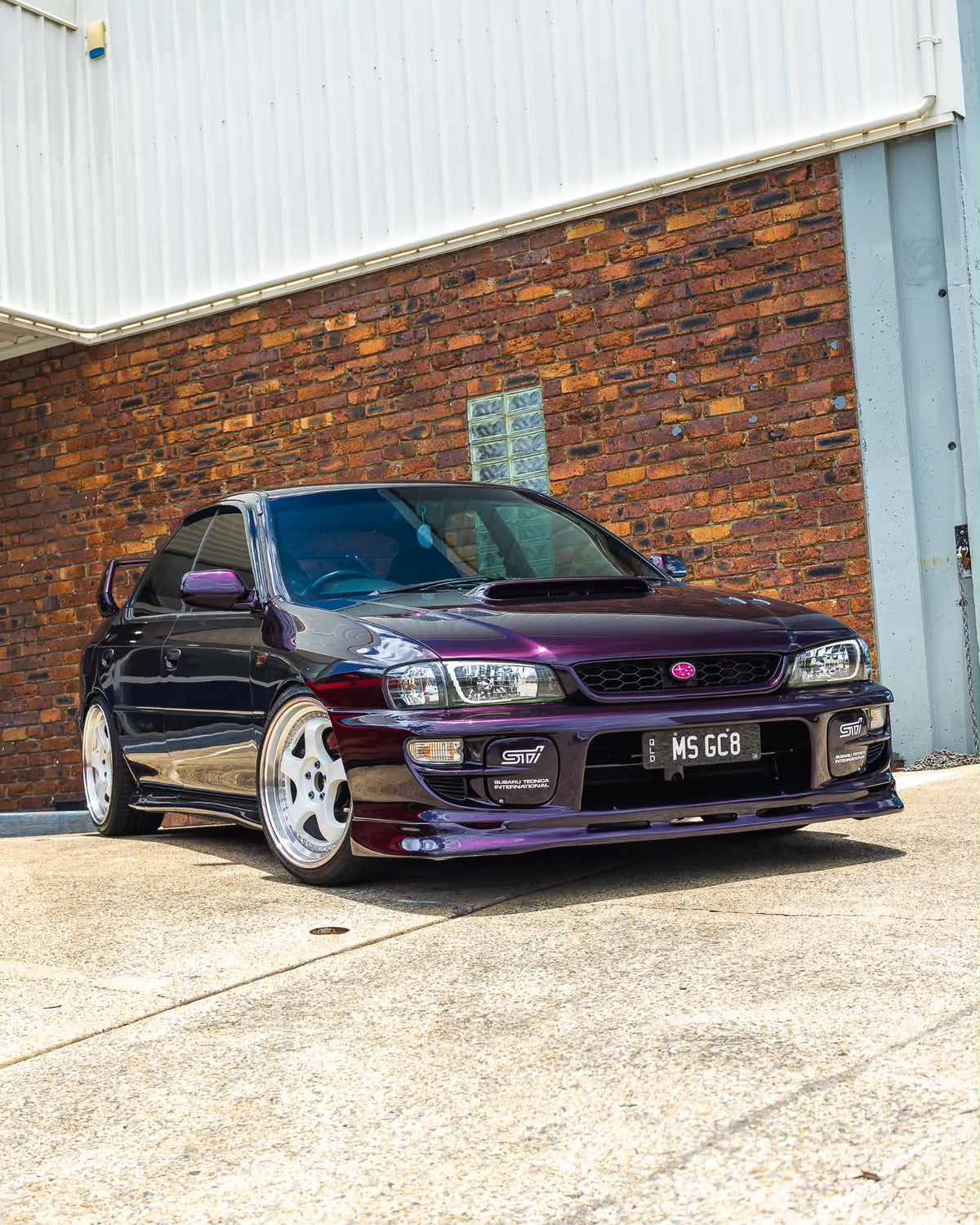 Midnight Purple GC8, Subaru Impreza WRX STI, GC8