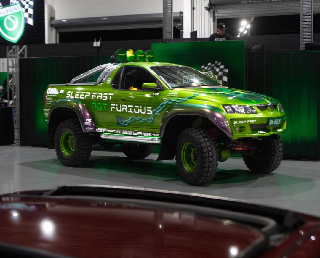 Da Hulk, Holden ute, lifted