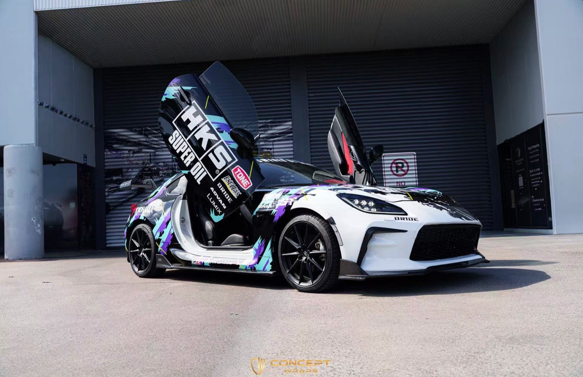 HKS Super Oil GR86, Toyota GR86, HKS Concept wrap